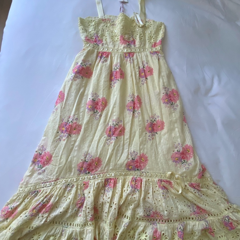 size 4 brand new love shack fancy with tags